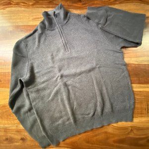 1/4 Zip Cotton Sweater [Calvin Klein]